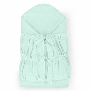 Petite&Mars Zavinovačka šněrovací Nurse s pevnou kokosovou vložkou Frosted Mint 75x75 cm obraz