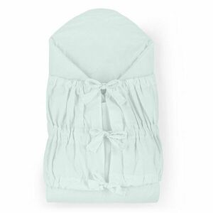 Petite&Mars Zavinovačka šněrovací Nurse s pevnou kokosovou vložkou Baby Blue 75x75 cm obraz