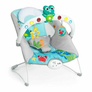 Baby Einstein Lehátko hudební vibrační se světly Kick to It Neptune do 9 kg obraz