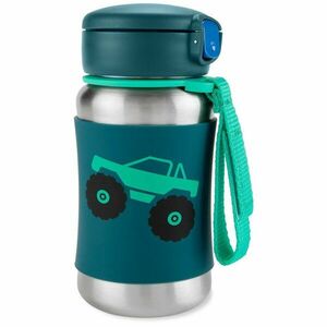 SKIP HOP Spark Style Láhev s brčkem na vodu nerez Monster Truck 12m+ obraz