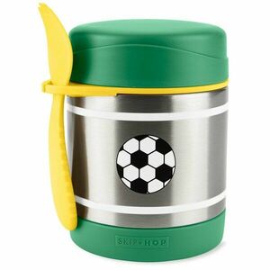 SKIP HOP Spark Style Termoska na jídlo se lžičkou/vidličkou Fotbal 325 ml, 3r+ obraz