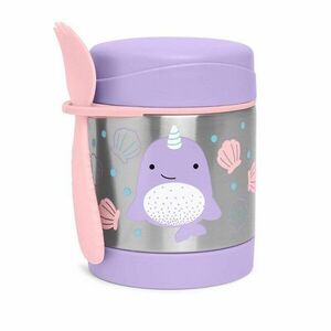 SKIP HOP Zoo Termoska na jídlo se lžičkou/vidličkou Narval 325 ml, 3r+ obraz