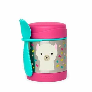 SKIP HOP Zoo Termoska na jídlo se lžičkou/vidličkou Lama 325 ml, 3r+ obraz