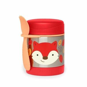 SKIP HOP Zoo Termoska na jídlo se lžičkou/vidličkou Liška 325 ml, 3r+ obraz