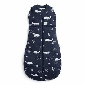 Ergopouch Zavinovačka a vak na spaní 2v1 Cocoon Whale 0-3 m, 3-6 kg, 2, 5 tog obraz