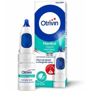 Otrivin Menthol 1 mg/ml nosní sprej, roztok 10 ml obraz