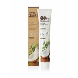 ECODENTA Certifikovaná BIO zubní pasta proti plaku s kokosovým olejem 75 ml obraz