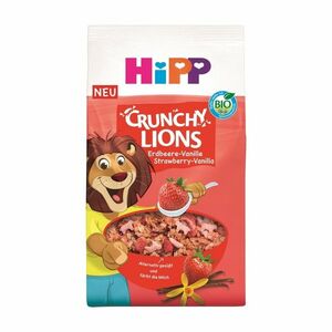 Hipp BIO Křupavé Lion müsli jahoda-vanilka 300 g obraz