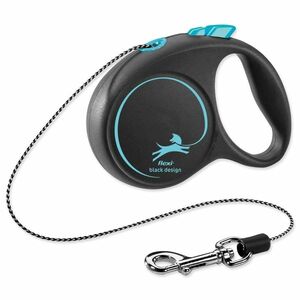 Flexi Black Design XS lanko 3m modrá do 8kg obraz