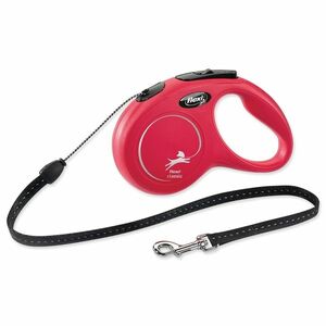 Flexi New Classic lanko S 5m do 12kg červené obraz