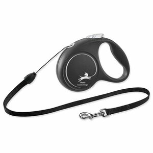 Flexi Black Design S lanko 5m černá do 12kg obraz