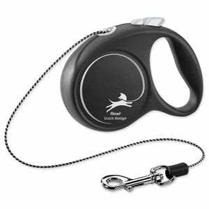 Flexi Black Design XS lanko 3m černá do 8kg obraz