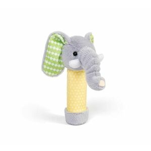 Bigjigs Toys Plyšové chrastítko Slon 1 ks obraz