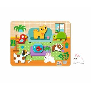 2Kids Toys Vkládací puzzle Mazlíčci 8 ks obraz