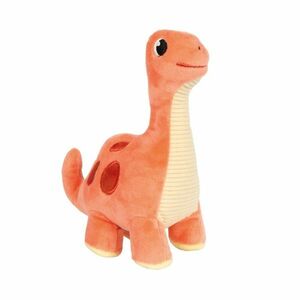Small Foot Plyšový brontosaurus Dino 1 ks oranžový obraz
