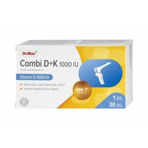 Dr. Max Combi D + K 1000 IU 30 kapslí obraz