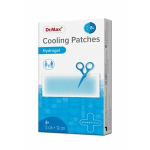 Dr. Max Cooling Patches 5x12 cm hydrogelové náplasti 6 ks obraz
