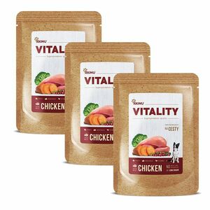 Akinu VITALITY na cesty kuřecí pro psy 3 x 300 g obraz