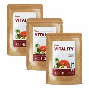 Akinu VITALITY na cesty rybí pro psy 3 x 300 g obraz
