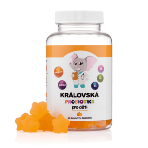 Království zdraví Královská Probiotika pro děti, komplex laktobacilů a bifidobakterií, 60 bonbónů obraz