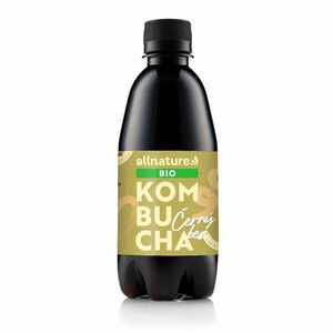 Allnature Kombucha BIO černý bez 330 ml obraz