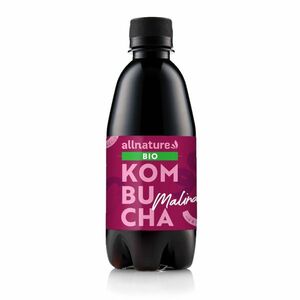 Allnature Kombucha BIO malina 330 ml obraz