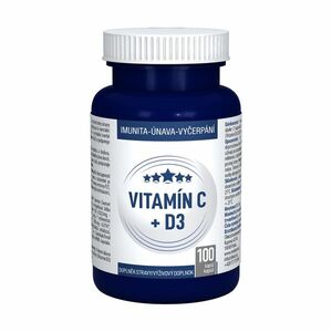 Clinical Vitamín C + D3 100 kapslí obraz