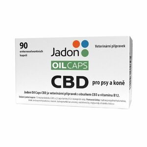 Jadon CBD pro psy a koně Oil caps 90 kapslí obraz