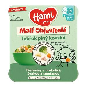 Hami Malí objevitelé Těstoviny s brokolicí, šunkou a smetanou 15m+ 200 g obraz