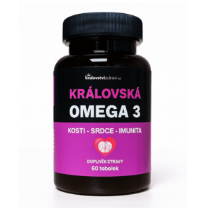 Království zdraví Královská Omega 3 s vitamíny K2, D3, E, 60 tobolek obraz