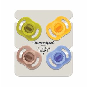 Tommee Tippee Silikonový Dudlík Ultralight Boy 6–⁠⁠⁠⁠⁠⁠18m 4 ks obraz