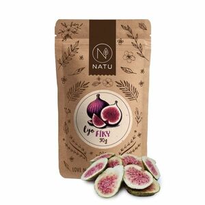 NATU Lyofilizované fíky plátky 30 g obraz