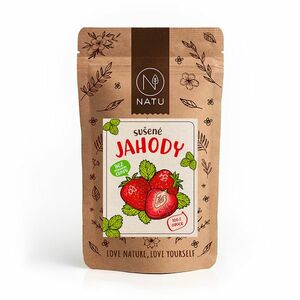 NATU Sušené jahody 120 g obraz