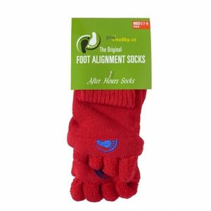 HappyFeet Adjustační ponožky Red vel. 35–38 1 pár obraz