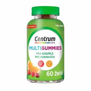 Centrum Multigummies pro dospělé 60 želatinových pastilek obraz