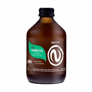 Nupreme Kombucha Cucumber&Coriander BIO 330 ml obraz