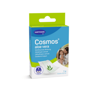 Cosmos Náplast s aloe vera 6 cm x 0, 5 m 1 ks obraz