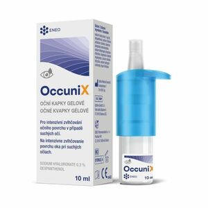 ENEO OccuniX oční kapky gelové 0, 3% HA 10 ml obraz