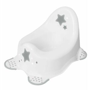 Baby Nellys Nočník s protiskluzem - Baby Star - bílá obraz