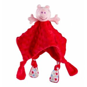 Peppa Pig Mazlík, přítulníček pro miminka , 17x14cm, červená obraz