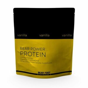 BEAR FOOT NUTRITION Power Protein vanilka 1000 g obraz