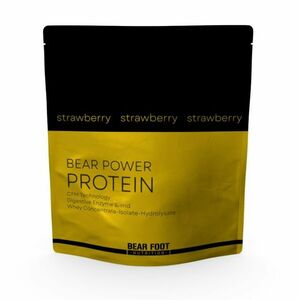 BEAR FOOT NUTRITION Power Protein jahoda 1000 g obraz