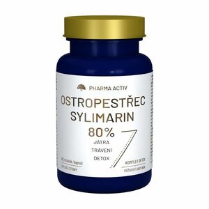 Pharma Activ Ostropestřec Sylimarin 80% 90 tobolek obraz
