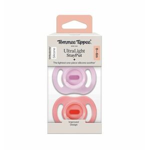 Tommee Tippee Silikonový dudlík Ultra Light 0-6m 2 ks více barevných variant obraz