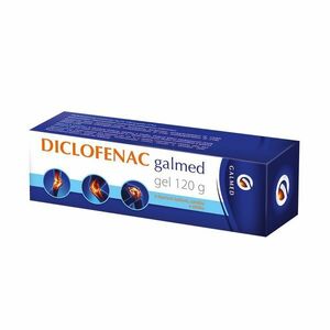 Galmed Diclofenac 10 mg/g gel 120 g obraz