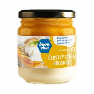 Buon vivo Čerstvý sýr & broskev 180 g obraz