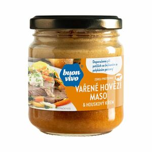 Buon vivo Vařené hovězí maso & houskový křen 180 g obraz