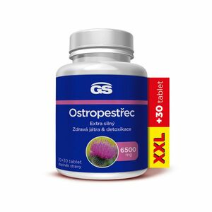 GS Ostropestřec 6500 mg XXL 70+30 tablet obraz