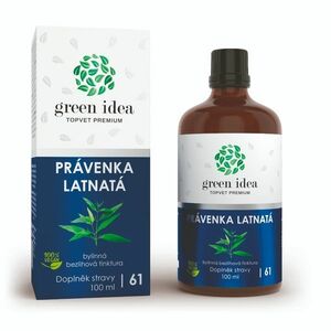 Green idea Právenka latnatá bylinná bezlihová tinktura 100 ml obraz