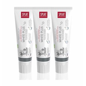 SPLAT Professional WHITE PLUS zubní pasta 3x100 g obraz